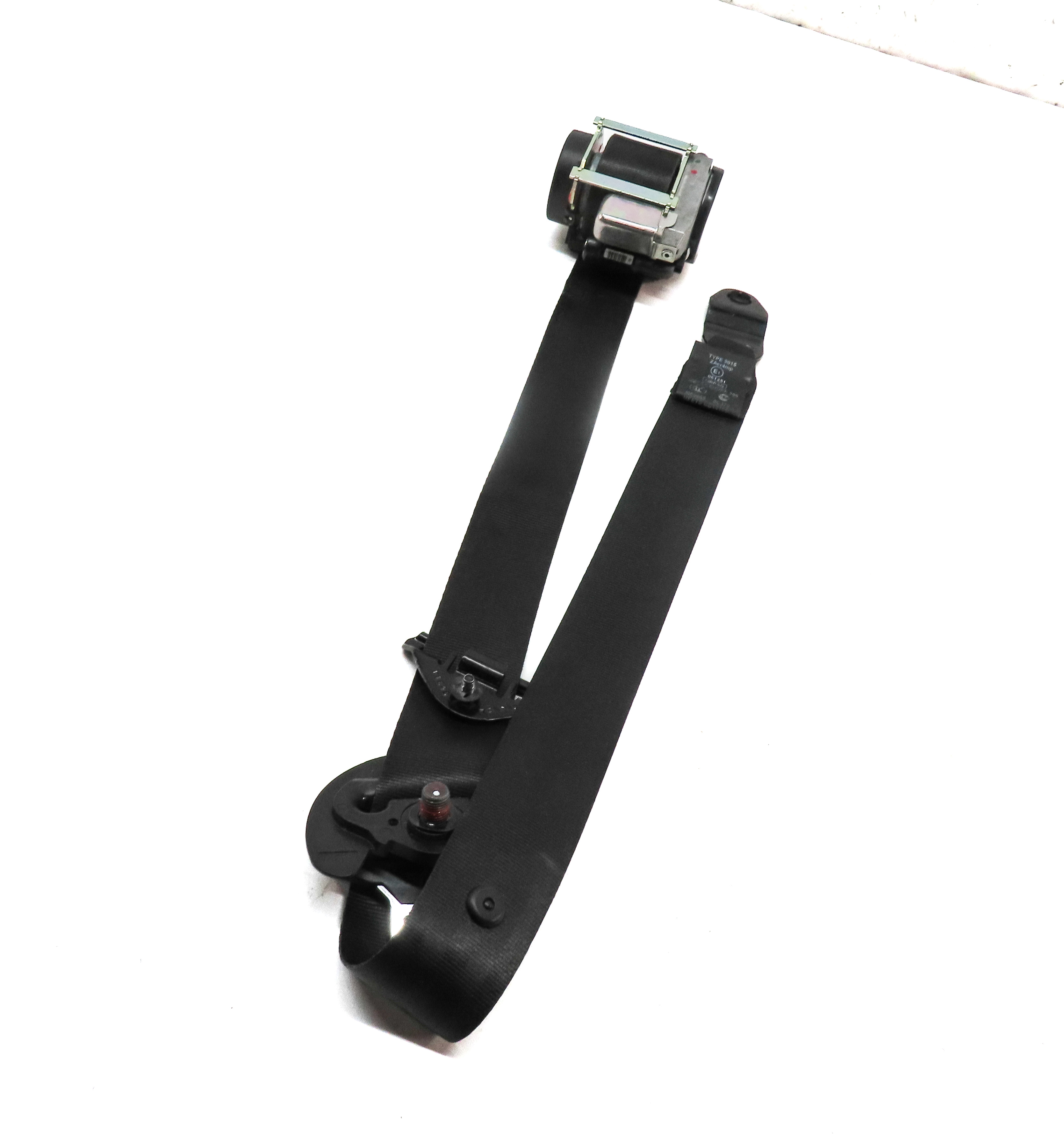 2012-2018 RANGE ROVER EVOQUE (L538) LEFT FRONT DRIVER SEATBELT RETRACTOR (BLACK) — exact item pictured
